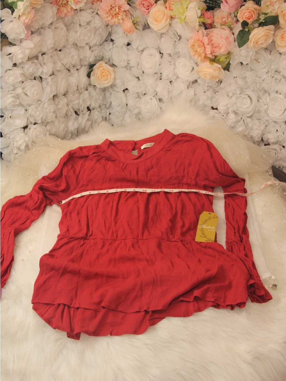 Andrée by Unit Red Top - Picture 15 of 15